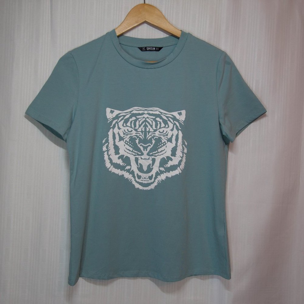 Aqua Tiger Shirt